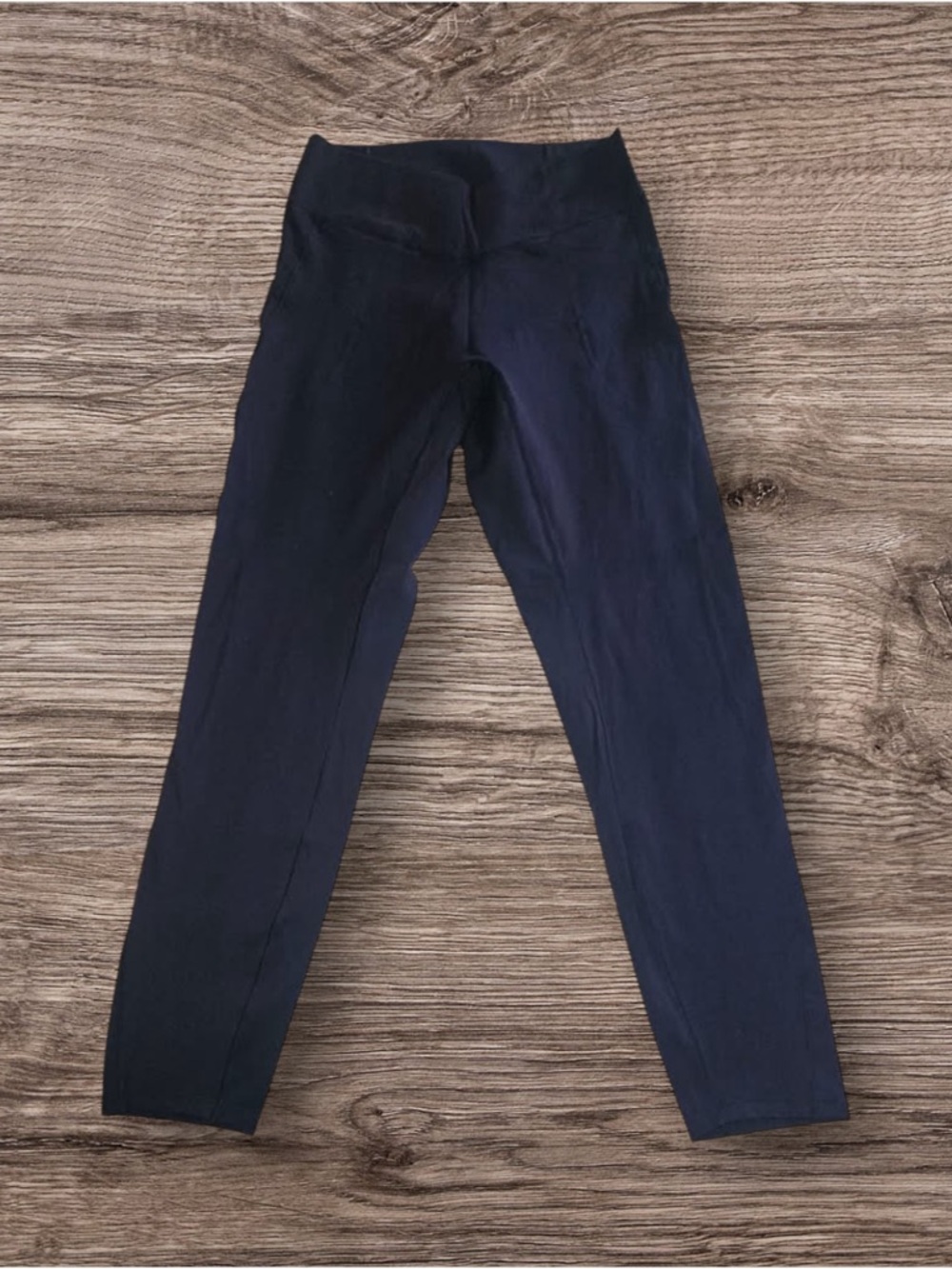 HALARA  Navy Blue Leggings Medium High Waisted Pockets Activewea